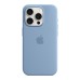 Чохол до мобільного телефона Apple iPhone 15 Pro Silicone Case with MagSafe Winter Blue (MT1L3ZM/A)