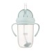 Поїльник-непроливайка Canpol babies з трубочкою і обтяжувачем, 270 мл, зелена (56/623_gre)