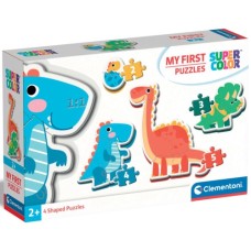 Пазл Clementoni 4 в 1 Dinosaurs, серія My First Puzzles (20834)
