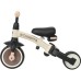 Дитячий велосипед QPlay Stager 3 в 1 з ручкою, біговел, Beige-Brown (T80STAGERBeigeBrown)