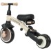 Дитячий велосипед QPlay Stager 3 в 1 з ручкою, біговел, Beige-Brown (T80STAGERBeigeBrown)