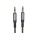 Кабель мультимедійний 3.5mm M to 3.5mm BL24 metal grey BOROFONE (6941991118968)