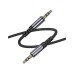 Кабель мультимедійний 3.5mm M to 3.5mm BL24 metal grey BOROFONE (6941991118968)