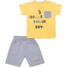 Набір дитячого одягу Breeze з машинками (21642-110B-yellow)