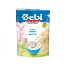 Дитяча каша Bebi Premium молочна вівсяна +5 міс. 200 г (8606019654351)