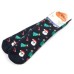 Шкарпетки дитячі Bross новорічні махрові (10436-6-8-blue)