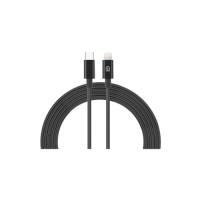 Дата кабель USB-C to Lightning 1.2m AMQGJ2BL black Armorstandart (ARM64374)