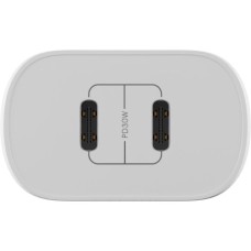 Зарядний пристрій Globex 2xUSB-C 30W FastPower white (30WCC)