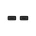 Дата кабель USB-C to USB-C black Samsung (EP-DA705BBRGRU)