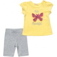 Набір дитячого одягу Breeze з метеликом (13500-86G-yellow)