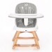 Стілець для годування Bertoni/Lorelli NAPOLI grey candy (23730)