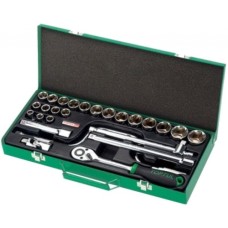 Набір інструментів Toptul 1/2" 26од. (6-гр.) (GCAD2601)