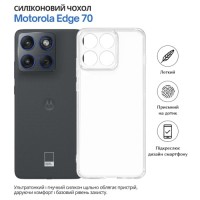 Чохол до мобільного телефона BeCover Motorola Edge 70 Transparancy (715048)