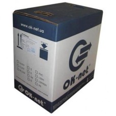 Кабель мережевий OK-Net SFTP cat.7 305м зовнішній (S/FTP-cat.7) (КПпПО-ВПЭ (600) 4*2*0,56)