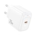Зарядний пристрій HOCO CS53A Surplus USB-C PD25W White (6942007631488)