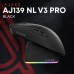 Мишка Ajazz AJ139 Near Link V3 Pro+ Wireless/Bluetooth/USB Black (AJ139-NL-V3-PRO-B)
