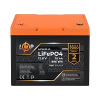Батарея LiFePo4 LogicPower 12V (12.8V) - 70 Ah (1152Wh) (29560)
