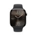 Смарт-годинник Apple Watch Series 10 GPS + Cellular 46mm Slate Titanium Case with Black Sport Band - S/M (MWYD3QH/A)