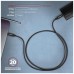 Дата кабель USB-C to USB-C 2.0m USB 3.2 Gen 2 PD 100W 5A 4K black AXAGON (BUCM32-CM20AB)