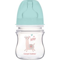 Пляшечка для годування Canpol babies EasyStart - Toys з широким отвором 120 мл (35/220_gre)