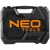 Набір головок Neo Tools 94шт, 1/2", 1/4", CrV, кейс (10-062)