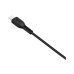 Дата кабель USB 2.0 AM to Micro 5P 2.0m 2A PVC X20 black HOCO (6957531068884)