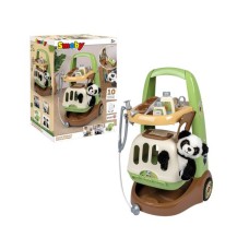 Ігровий набір Smoby Візок для догляду за тваринами з пандою (340405)