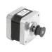 Мотор для 3D-принтера Creality Stepper motor 42-34, 2GT-20-tooth synchronous pulley (4004100020)