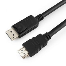 Кабель мультимедійний DisplayPort to HDMI 5.0m Cablexpert (CC-DP-HDMI-5M)