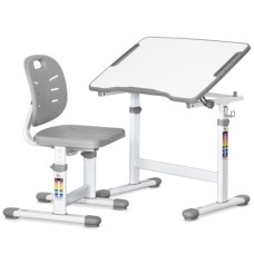 Парта зі стільцем Evo-kids Ergo Grey (Evo-07 Ergo G)