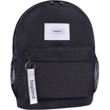Рюкзак шкільний Bagland Молодіжний меланж Чорний 17 л (00533692) (6570111)