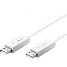 Дата кабель USB 2.0 AM/AM 1.8m Windows & Mac J5create (JUC400-N)