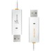 Дата кабель USB 2.0 AM/AM 1.8m Windows & Mac J5create (JUC400-N)