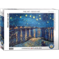 Пазл Eurographics Зоряна ніч над Роною Вінсент ван Гог 1000 елементів (6000-5708)