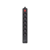 Мережевий подовжувач REAL-EL RS-PROTECT 605 3m, black (EL122300041)