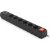 Мережевий подовжувач REAL-EL RS-PROTECT 605 3m, black (EL122300041)