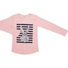 Кофта дитяча Breeze із зайчиком (9710-164G-pink)