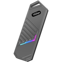 Кишеня зовнішня Dynamode M.2 SSD NVMe to USB-C USB 3.2 Gen2 aluminum black (DM-CAD-SSD14-N)