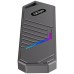 Кишеня зовнішня Dynamode M.2 SSD NVMe to USB-C USB 3.2 Gen2 aluminum black (DM-CAD-SSD14-N)