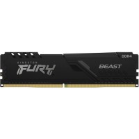 Модуль пам'яті для комп'ютера DDR4 32GB (4x8GB) 3200 MHz Beast Kingston Fury (ex.HyperX) (KF432C16BBK4/32)