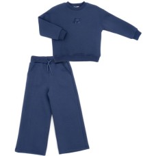 Спортивний костюм дитячий Toontoy флісовий (24882-146G-indigo)