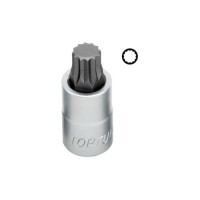 Торцева головка Toptul SPLINE M10 L55мм 1/2" (BCHA1610)