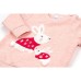 Набір дитячого одягу Breeze з зайчиками (10214-86G-peach)