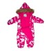 Комбінезон дитячий Huppa KEIRA 31920030 фуксія з принтом 98 (4741632017528)