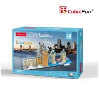 Пазл Cubic Fun Тривимірний пазл CityLine London (MC253h)