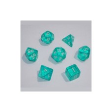 Набір кубиків для настільних ігор Games 7 Days Transparent 7 Dice Set - Aqua (g7dtran07)