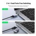 Перехідник USB/USB-C to HDMI 4K/60Hz Ugreen (40189)