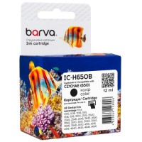 Картридж Barva HP 650 Black/CZ101AE, 12 ml (IC-H650B)