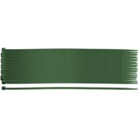 Стяжка Neo Tools 50шт, пластик, 4.8х300мм, зелена (15-973)