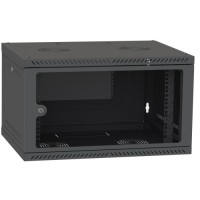 Шафа настінна Ipcom 6U, 600*450, RAL9005 (СН-6U-060х045-ДС-9005)
